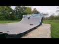 Xmaxx 8s backflip in reverse... skatepark