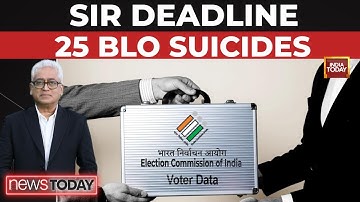 NewsToday Debate |  Is The Election Commission’s ‘SIR’ Deadline Driving BLOs To Suicide?