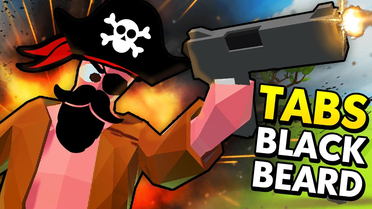 MIGHTY PIRATE WARS WITH BLACK BEARD IN TABS! (Totally Accurate Battle Simulator Funny Gameplay)