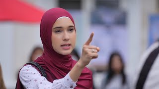 Khansa lawan cowo iseng yang menggodanya di kampus!✊🏻😏