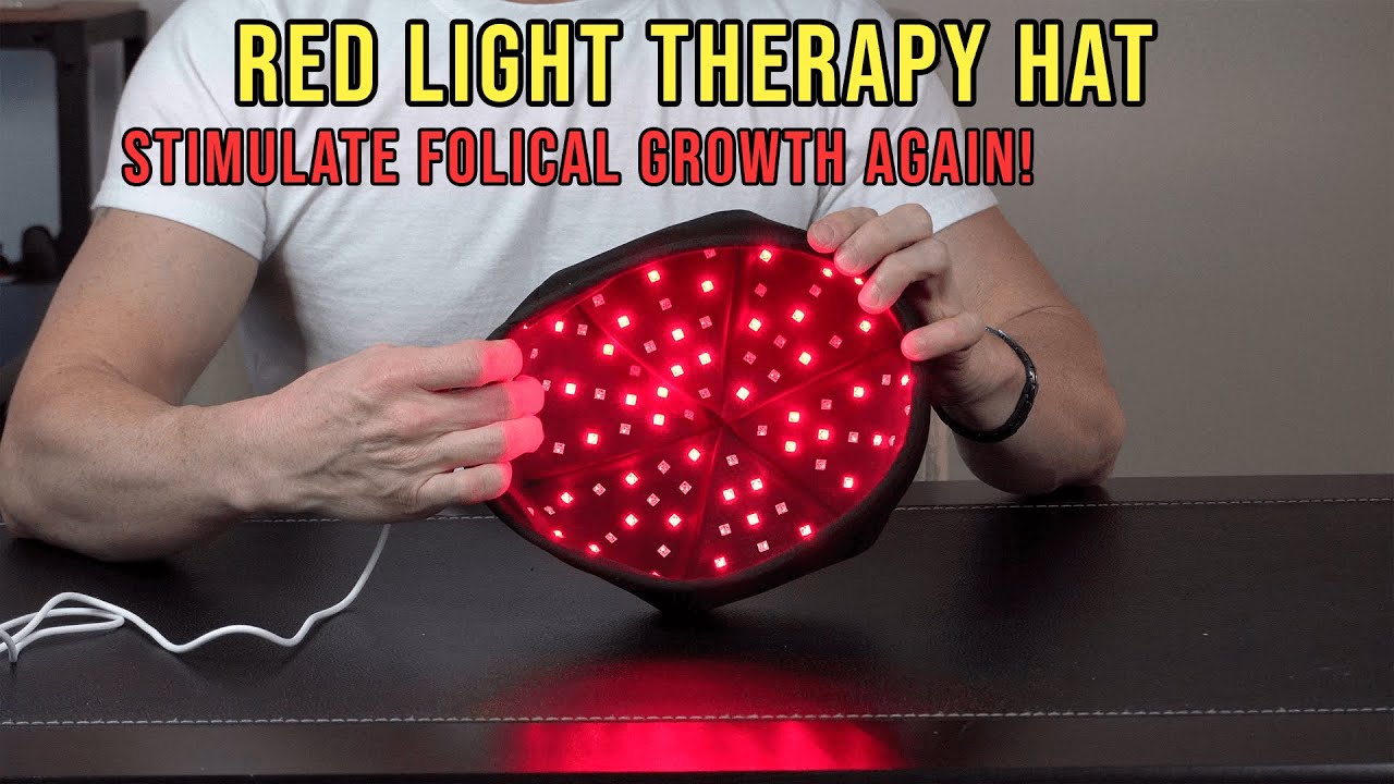Red Light Therapy Hat Review Hair IS THICKER YouTube