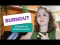 Como saber se eu estou vivendo em BURNOUT?