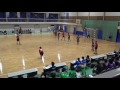 5日 ハンドボール女子 福島商業高校 小松市立×清峰 1回戦 1