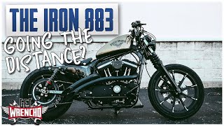 Long trips on the Harley Iron 883 Sportster? Can it go the distance?