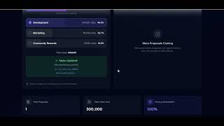 zVote — Private, Bribe-Resistant DAO Governance on Aleo (Live Wallet + ZK Voting Architecture) screenshot 5