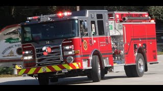 St Johns County Fire Rescue | NEW Engine 14 | Responding w/Powercall, Q2B