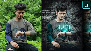 Instagram viral photo editing tutorial lightroom + picsart