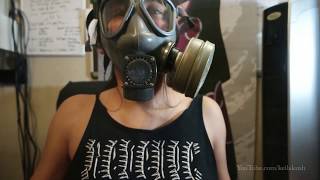 Gas Mask Breathing Sounds - ASMR