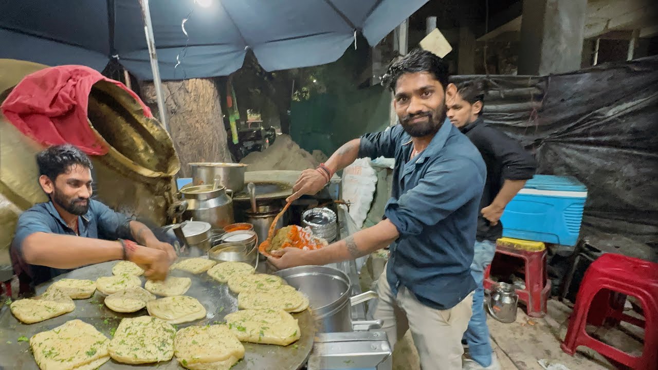 50/- Only में Vickey ke most Buttery Tadka Wale Chole Kulche In Jodhpur | Street Food India