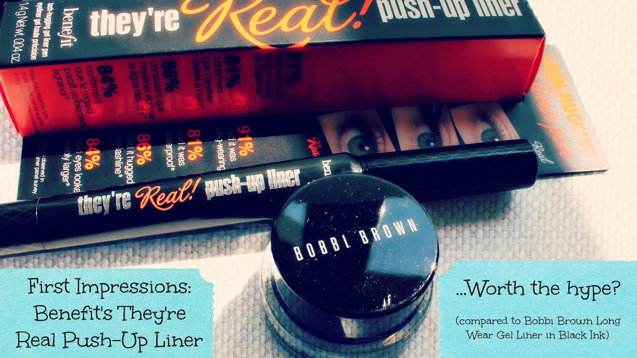 First Impressions: Benefit's They're Real! Push-Up Liner...Worth the Hype?