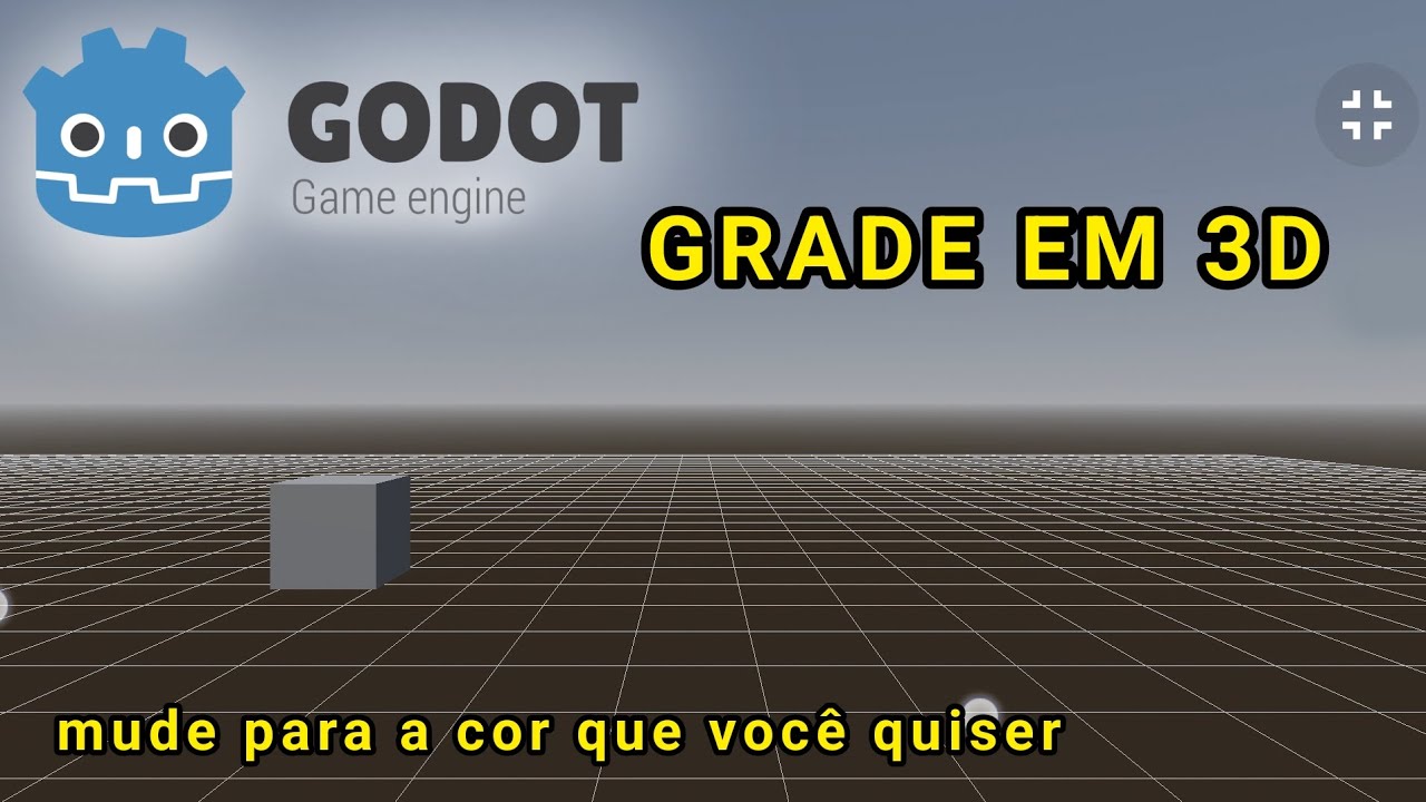 CRIAR GRADE 3D NA GODOT 4 | Godot 4.4 mobile. - YouTube
