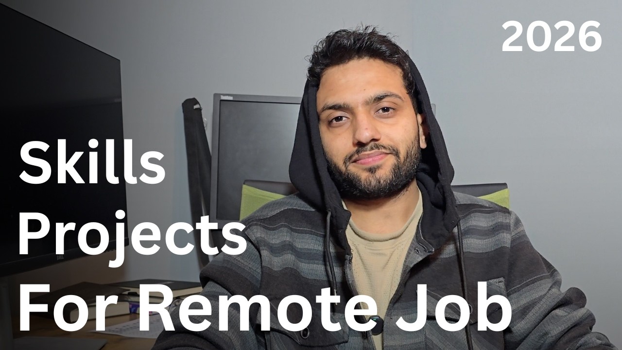 Навыки и проекты для получения удаленной работы в 2026 году.