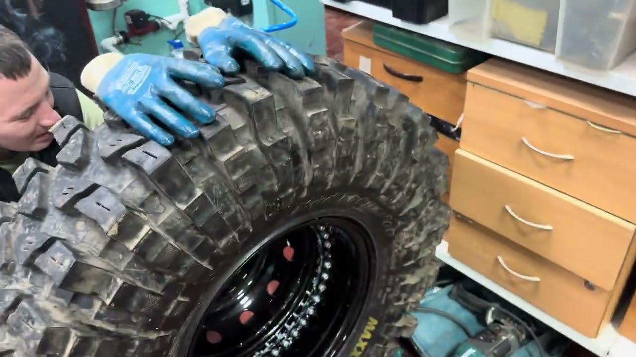 Сборка колес на патриот с внутренней распоркой, больше лайфа в гараже #3uzfe #offroad #uaz   