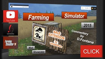 FS15 Mod Showcase - Bale Extension [eng]