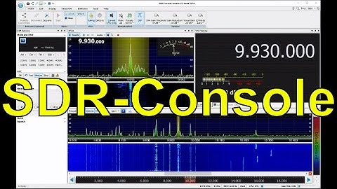 SDR Console with SDRPlay RSP1