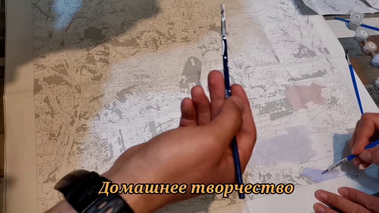 Нарисовал картину членом