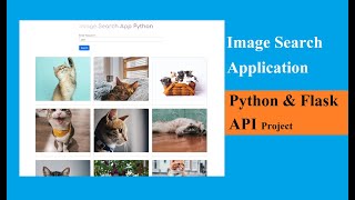 Image Search App with API | Python Flask Project screenshot 4