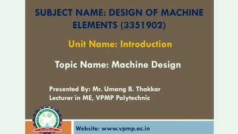Machine design/DME/ 3351902 /UBT