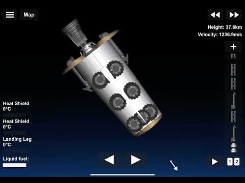 Footage Of ICBM Carrying 30KT Nuclear Warhead Hitting Target