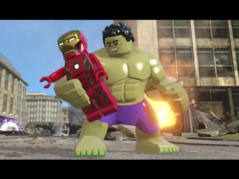 All Characters Perform Ant-Man Transformation Animation in LEGO Marvel's Avengers. 