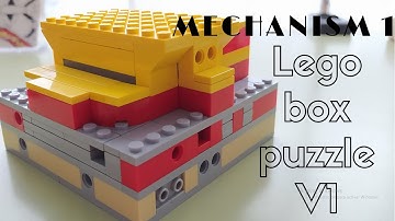 Lego puzzle box V1 - Mechanism part 1