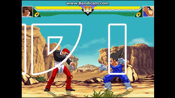 Iori [Me] vs Vegeta [CPU]