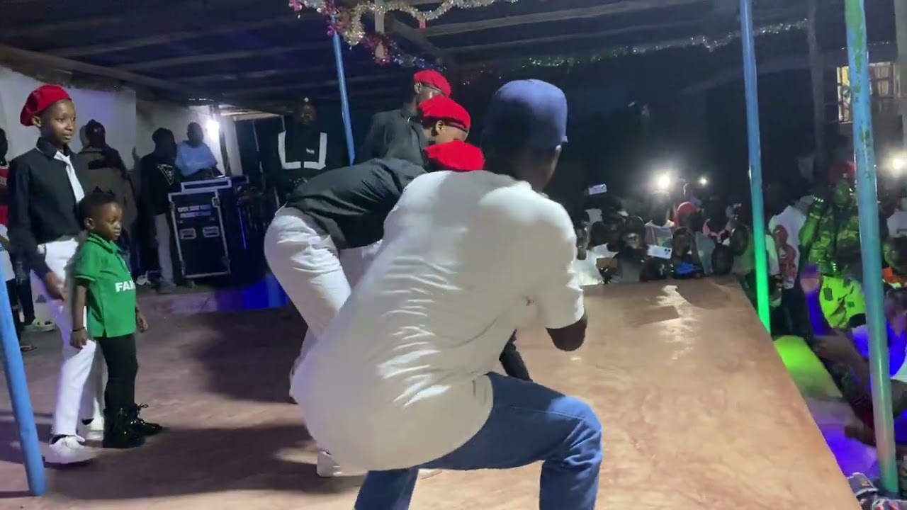 Pyrex dancers performing live in Koboko on 04th/05/2025