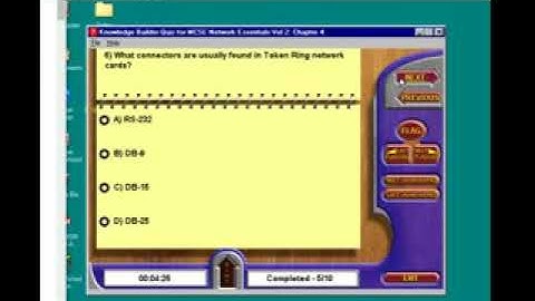 Viagrafix: Teach Yourself Networking Essentials Volume 2 Chapter 4 Quiz