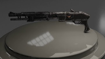 3D Rendered Shotgun Model