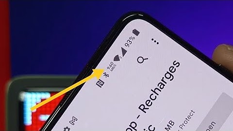 How to Display Network Speed in Oneplus 9