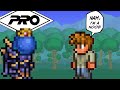 terraria For The Worthy noob vs pro