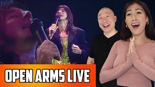 Journey - Open Arms Reaction | Live At The Escape Tour!