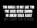 Hated You From Hello Lyrics Downplay Hated You From Hello Lyrics Downplay