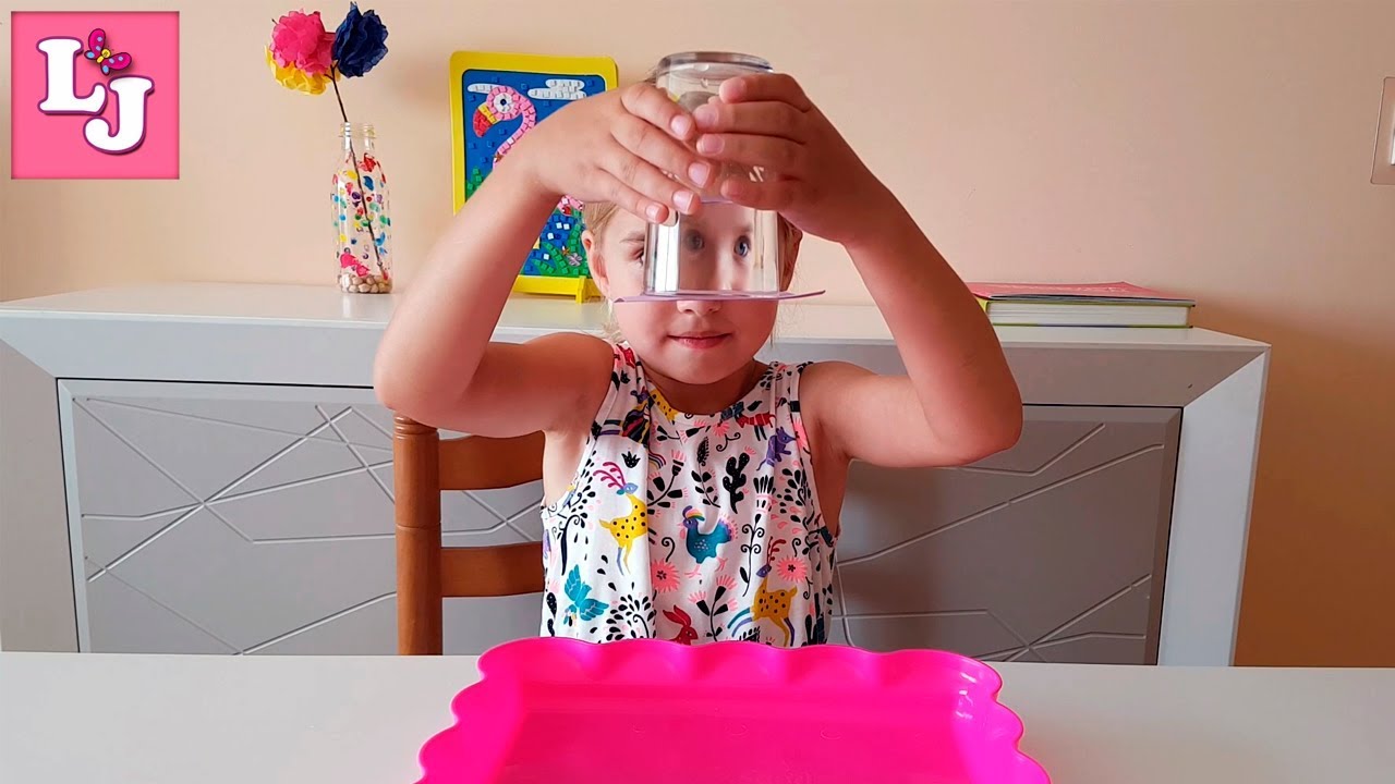 EXPERIMENTO!!! El agua que no cae del vaso EXPERIMENTOS CASEROS ...