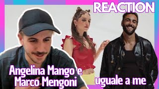 🇮🇹 Angelina Mango e Marco Mengoni - uguale a me REACTION (SUBTITLED)