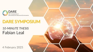 Deep Learning and Bayesian Models for Mineral Resource Estimation - DARE Symposium 2025