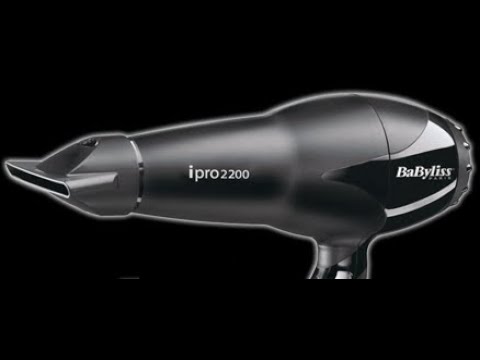 Babyliss Ipro2200 hair dryer repair: harsh inusual issue - YouTube