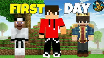 My First Day In mcFleet Survival Gone Wrong 😰 | Indian Server