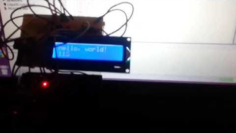 LCD Hello World