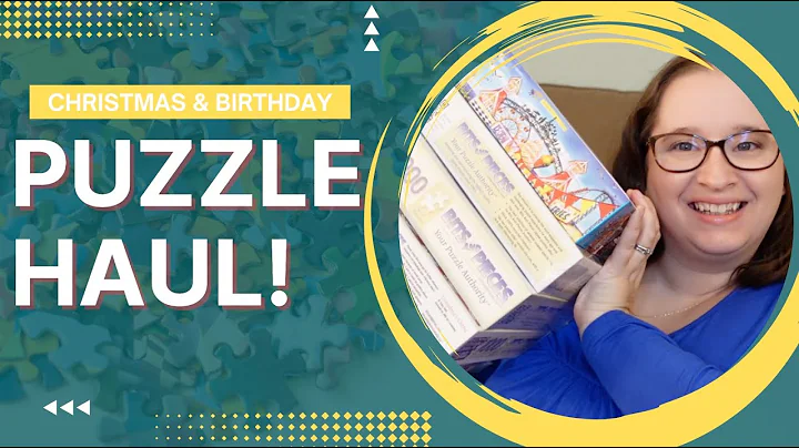 First Puzzle Haul of the Year -  Including Some STUNNING Puzzles