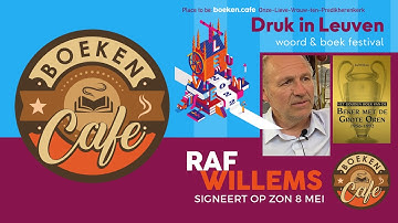 Seka & Raf Willems op de boekenbeurs "Druk in Leuven"