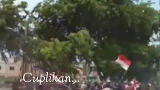 Video - Demonstrasi Tolak UU Cipta Kerja di Daan Mogot Batu Ceper Tangerang
