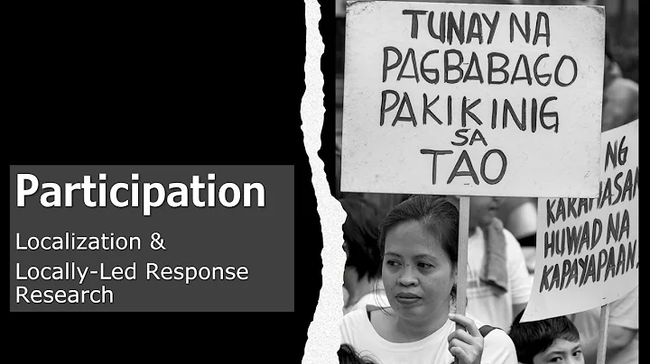 Meaningful Participation and Humanitarian Localisation