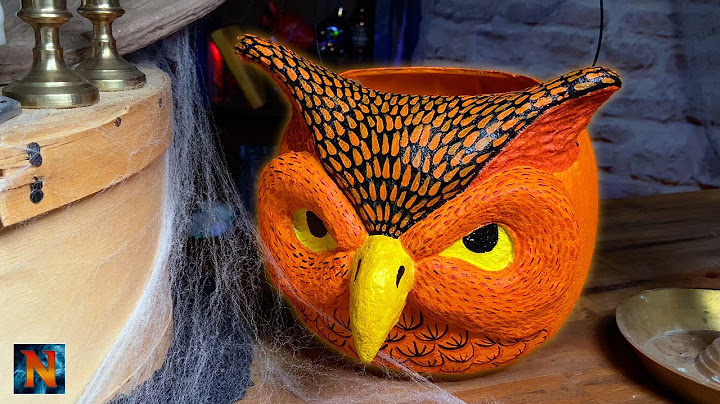 Lets make a Halloween bucket with instant paper mache