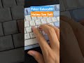 Feker Galaxy80 Haimu Sea Salt Compared To Feker Marble White Gateron Smoothie Keyboard Typing Feker Galaxy80 Haimu Sea Salt Compared To Feker Marble White Gateron Smoothie Keyboard Typing