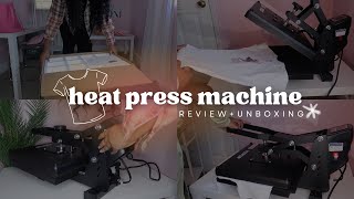 PERFECT HEAT PRESS FOR DIY TSHIRT PRINTING BUSINESS ❤️ FT VEVOR