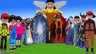 Scary Teacher 3D vs Squid Game Change outfits Heaven vs Hell World Nice or Error 5 Times Challenge by Scary Teacher Rainbow 279,895 views 1 month ago 32 minutes