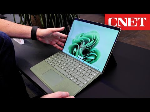 Surface Pro 9 Hands-On (Plus Surface Studio & Laptop 5)