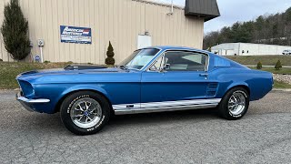 1967 Ford Mustang Fastback S Code 390 GT 4 Speed Acapulco Blue!