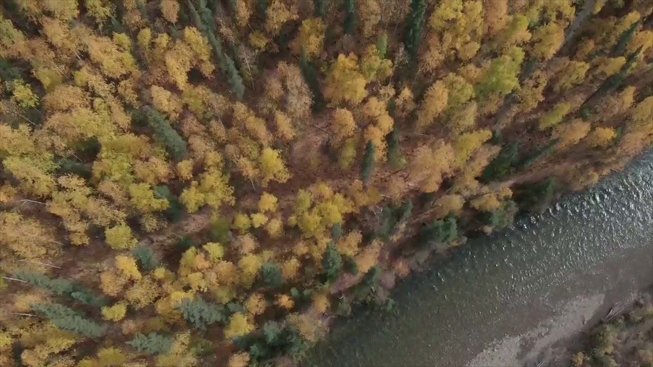 Drone Video I Angel Rock, Alaska